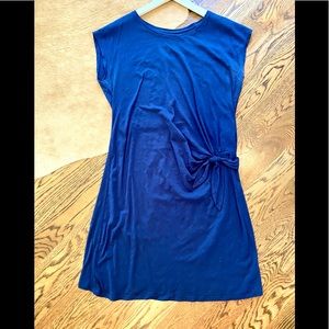 Anthropologie blue dress M